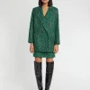 Paule Ka Veste Longue En Tweed Bicolore<Femme Vestes