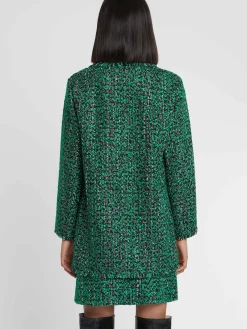 Paule Ka Veste Longue En Tweed Bicolore<Femme Vestes